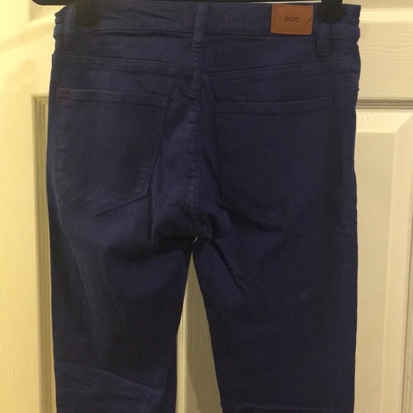 Blue High Waisted Skinny Jean - Picture 3 of 3